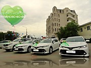 ДАНКО-КОРТЕЖ ВОЛГОГРАД или когда работают настоящие профессионалы! Шикарные украшения для машин в зеленом цвете и супер кортеж из новеньких автомобилей марки Toyota