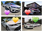 Toyota Corolla, Totyota Camry, Toyota Camry NEW, Toyota Land Cruiser - самые популярные свадебные авто в Волгограде. Закажите машины и украшения на Вашу свадьбу. Шикарный свадебный кортеж в любой район Волгограда от компании ДАНКО! 